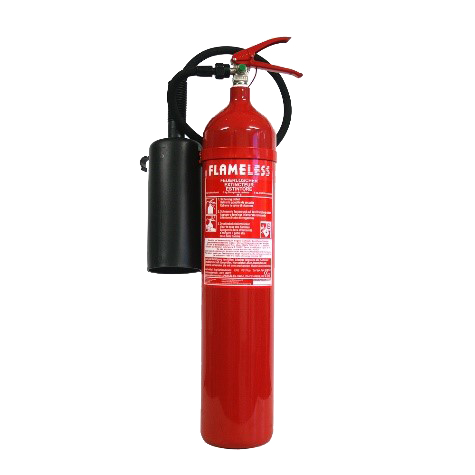 Co2 – 5 Kg. KS Löscher  Flameless Feuerschutz – Brandschutz